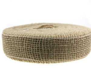 Juteband cadeaulint 5 cm naturel