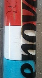 Rood wit blauw toiletpapier