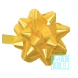 Decoratie sterren Geel, per 25st.
