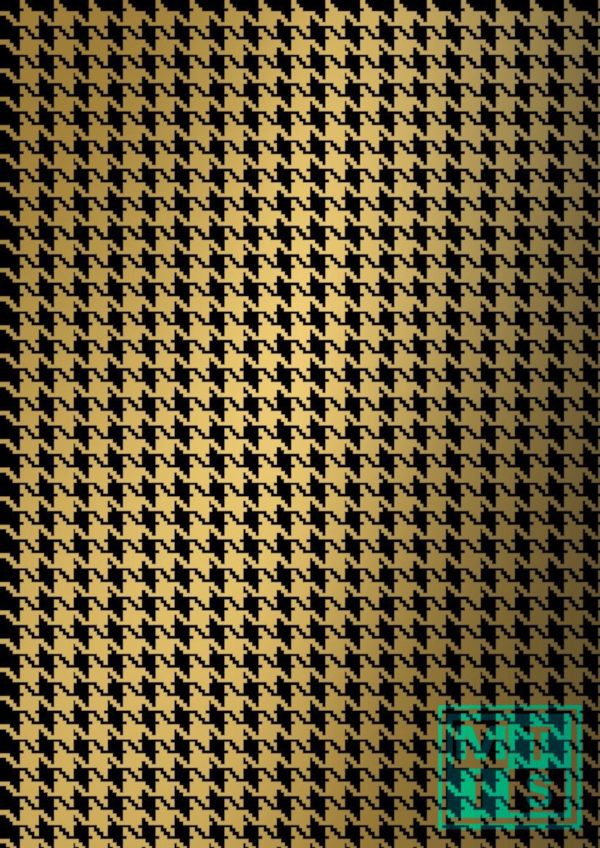Zwart Goud kerstpapier Inpakpapier