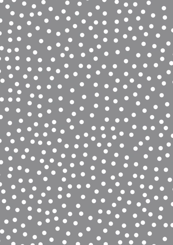Inpakpapier gestipt Spotted Grey