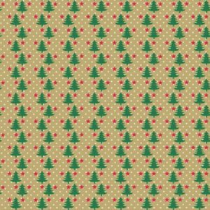 Kerst papier Kraft Kerstbomen