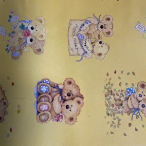 24 Vellen cadeaupapier Klassieke Beertjes 50x70cm