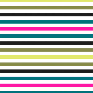 Cadeaupapier met Horizontale Neon Strepen