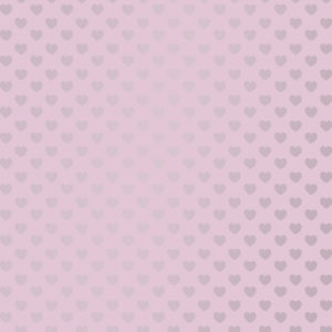 Inpakpapier Trendy Hearts Purple