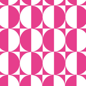 Cadeaupapier Motief van Roze Cirkels