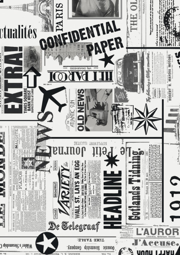 Cadeaupapier Krant 601352