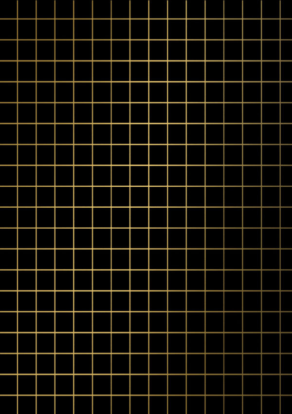 Zwart Goud geblokte Luxe Cadeauzakjes 200 stk