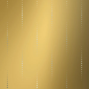 Inpakpapier Uni Goud met druppels