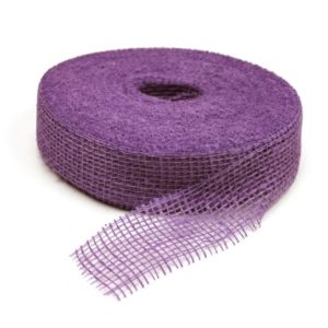 Jute Cadeaulint Cadeauband 5cm Lavendel
