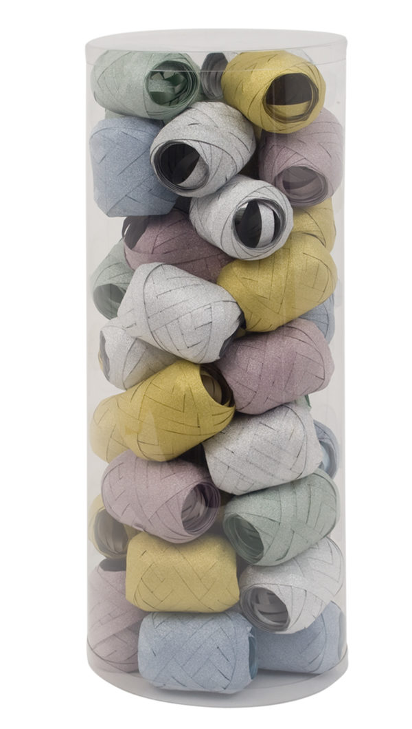 Krullint Bolletjes Glitter Eitjes 40 stuks