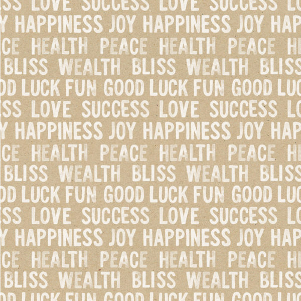 Kerst Inpakpapier Letters Eco White