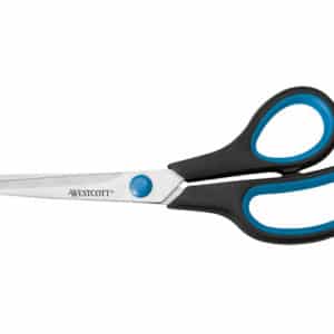 Schaar Westcott Easy Grip 21cm RVS, soft grip