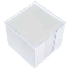 Memokubus + inhoud Kangaro 9,5x9,5x9,5cm 700 vel wit