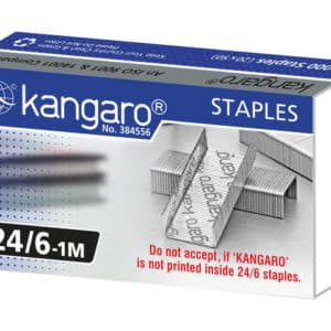 Nietjes Kangaro 24/6 doos 1000 stuks