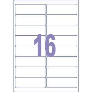Etiket ILK Kangaro 99,1x33,9mm doos 25 vel 16 etiketten per vel