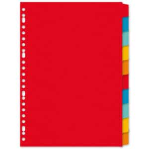 Tabblad Kangaro A4 blanco gerecycled manilla karton 180grs