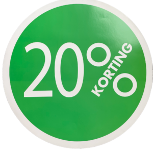Raambiljet 20% korting Cirkel 48cm