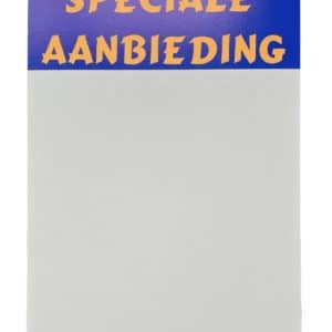 Prijskaart Speciale aanbieding per 100 st