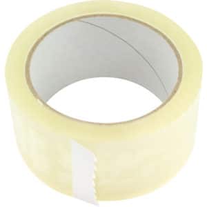 Verpakkingstape Raadhuis PP 48mmx66m transparant low noise