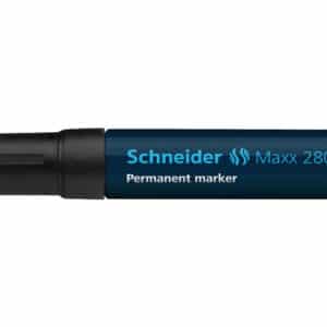 Marker Schneider Maxx 280 permanent, beitel punt zwart