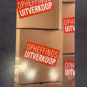 Raambiljet Verbouwingsopruiming dozen