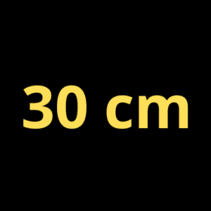 30cm breedte