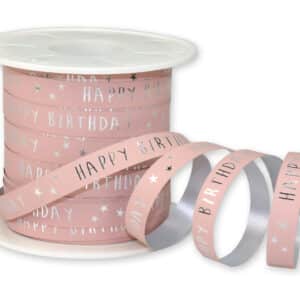 Krullint Happy Birthday Oud Roze