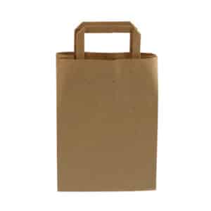 Draagtas kraft 45x14x48cm 150 stuks Bruin