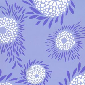 Inpakpapier Bloemen Tournesol Paars