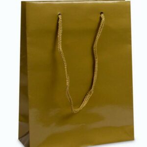 Papieren Draagtas Goud Luxe 20x8x26cm