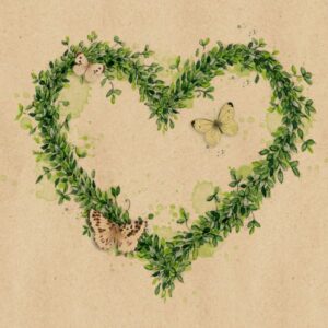 Servetten 33x33cm 20 stuks By Nature Green Dream