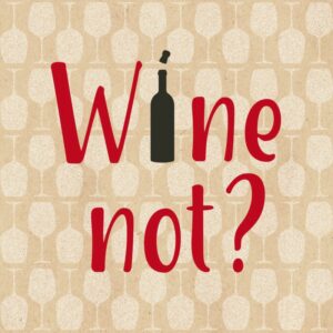 Servetten 25x25cm 20 stuks By Nature Wine not