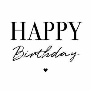 Servetten 33x33cm 20 stuks Avtg. Graphic Birthday