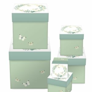 Doos Set van 6 stuks Cubus Feestelijk