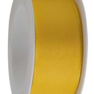Band met draad 25mmx2,5m geel