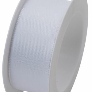 Band met draad 25mmx2,5m wit