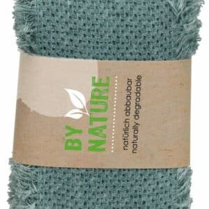 By Nature Stroken 55mmx2m katoen Rustico azur