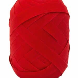 By Nature Band-Ei 10mmx12m katoen rood