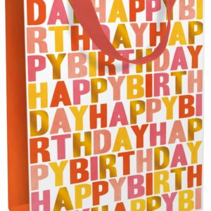 Tasje 26x36x13 cm Unique Happy Birthday