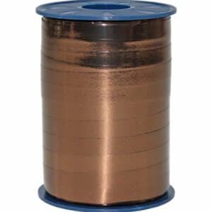 Krullint Metallic Bruin