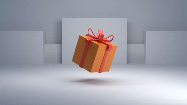 Vouwen van cadeaupapier