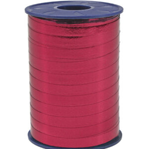 Krullint Metallic Karmijn Rood
