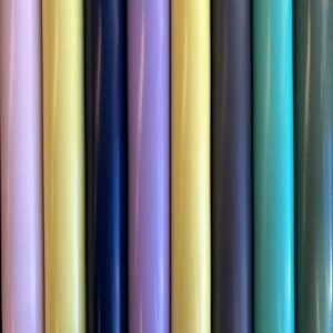 Inpakpapier cadeaupapier 8 rollen uni assortiment