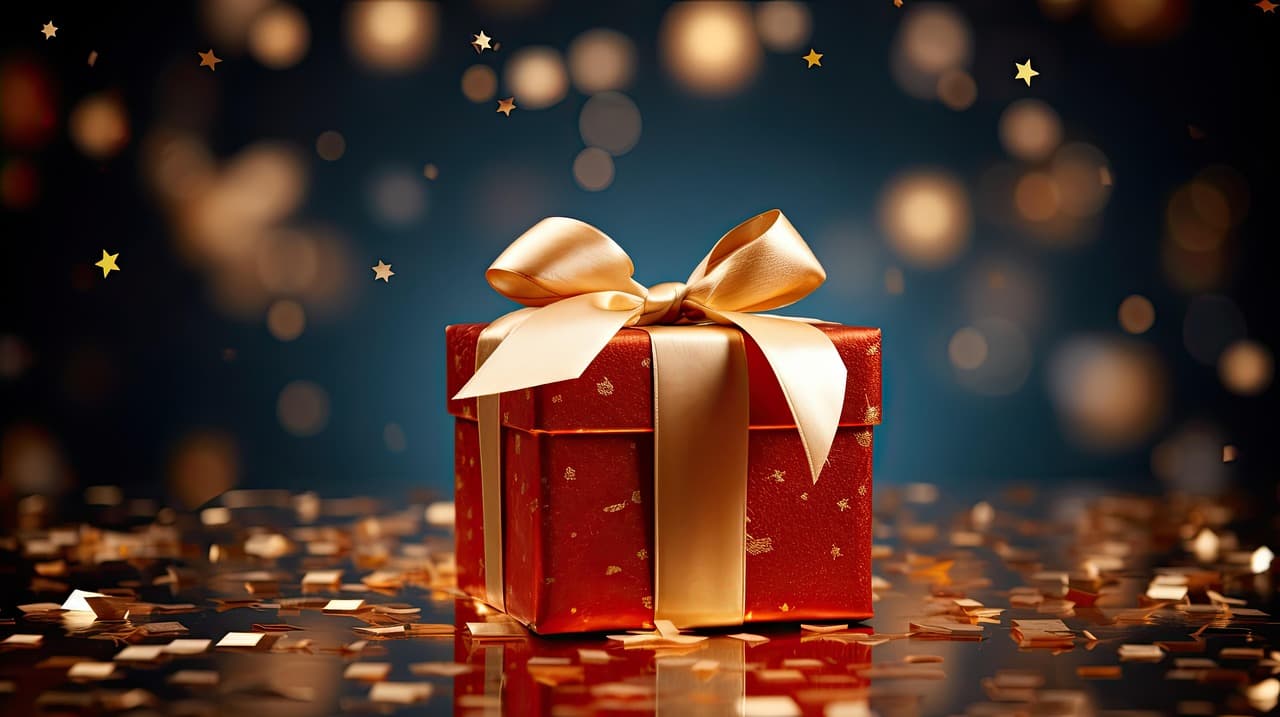 thema voor het inpakken van je cadeau