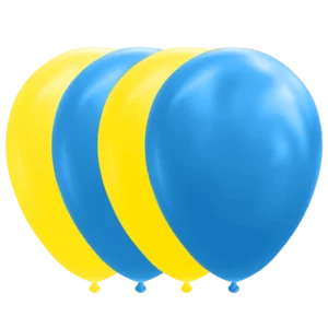 Ballonnen Geel Blauw Oldenzaal