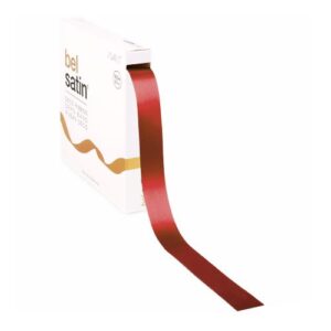 Satijnband Luxe Brique Rood