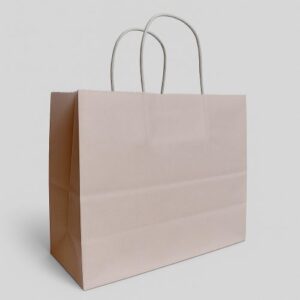 Papieren Draagtas 24x11x21cm Licht Roze